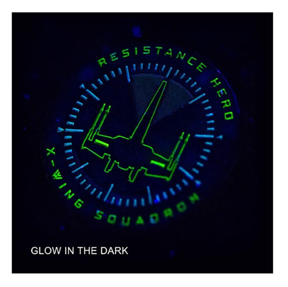 Star Wars Resistance Hero X-Wing Squadron Glow-in-the-Dark Lapel Pin