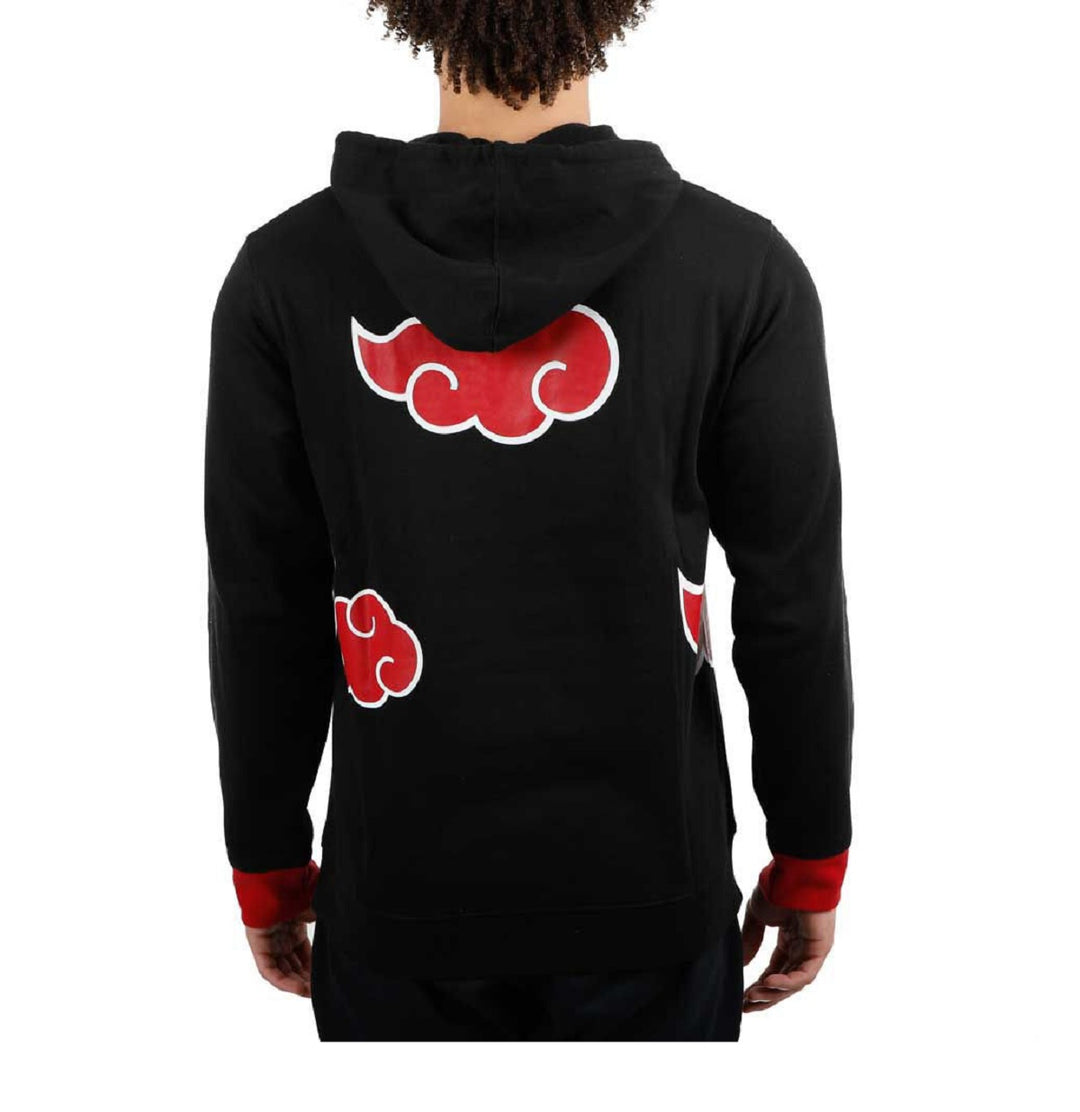 Naruto Shippuden Akatsuki Clouds Anime Cosplay Adult Pullover Hoodie