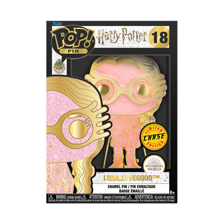 Funko Pop! Sized Pins: Harry Potter - Luna Lovegood Chase Pin