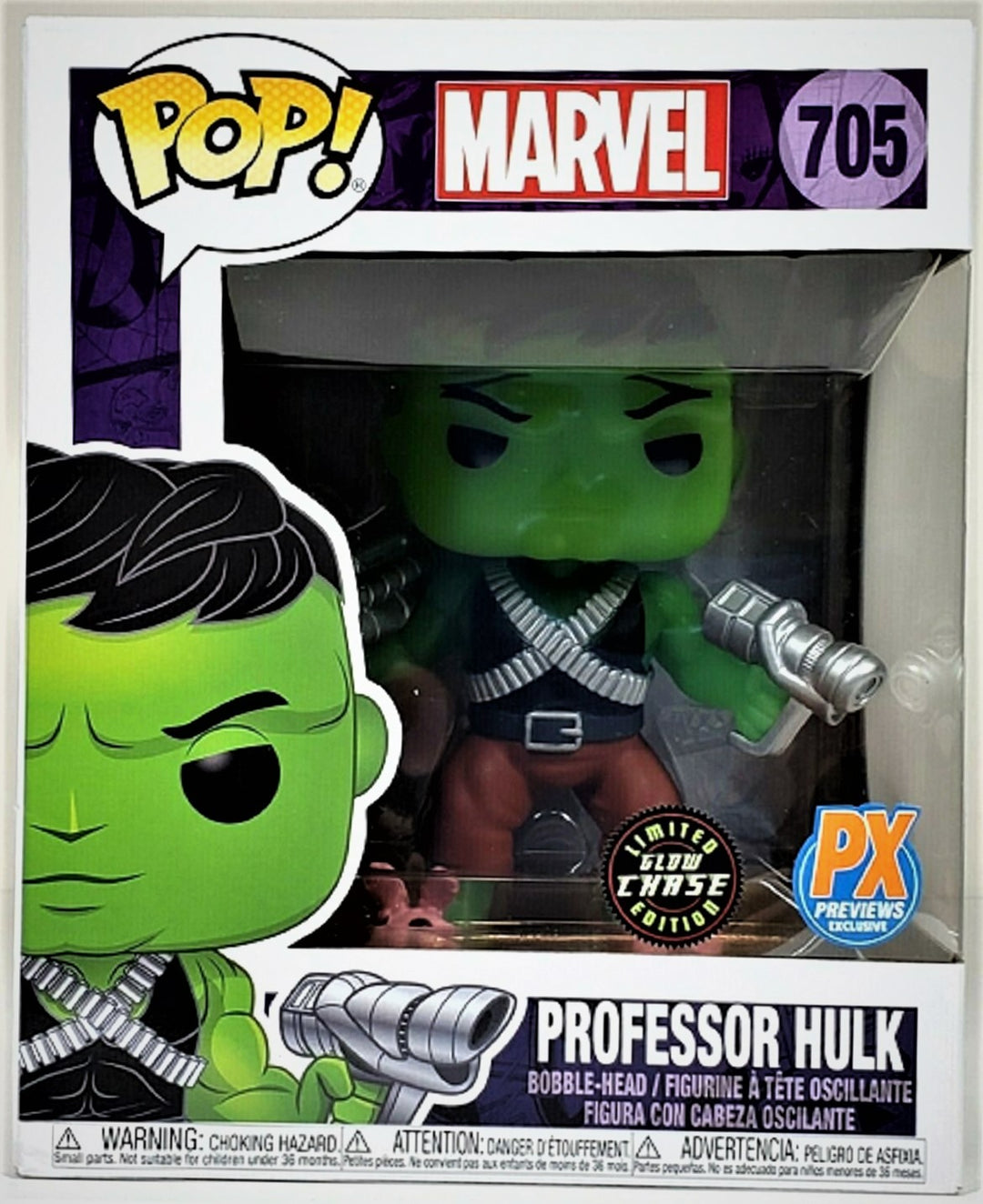 Funko Pop! Marvel Super Heroes Professor Hulk 6" Deluxe Chase Vinyl Figure