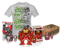Funko Marvel Collector Corps Avengers Complete Box Hulkbuster Shirt Size Xl