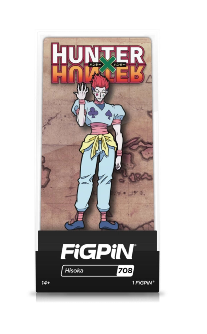 FIGPIN Hunter X Hunter Hisoka Anime Enaml Pin
