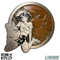 Antique Gold Ein - Cowboy Bebop Portrait Series - Collectible Pin