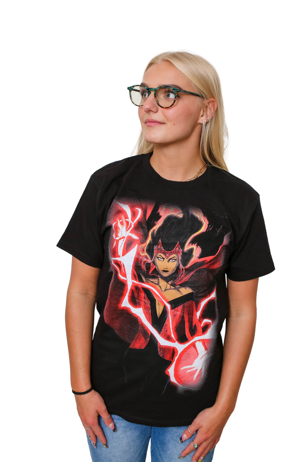 Scarlet Witch By Kirs Anka Marvel Comics Adult T Shirt