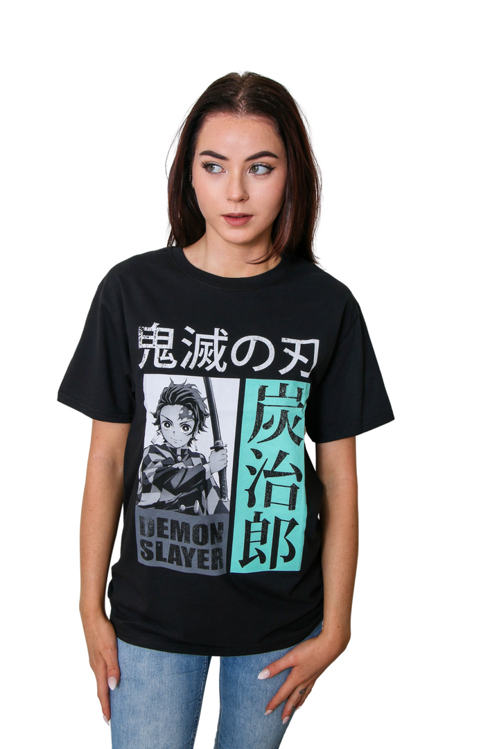 Demon Slayer Tanjiro Kamado Anime Adult T Shirt