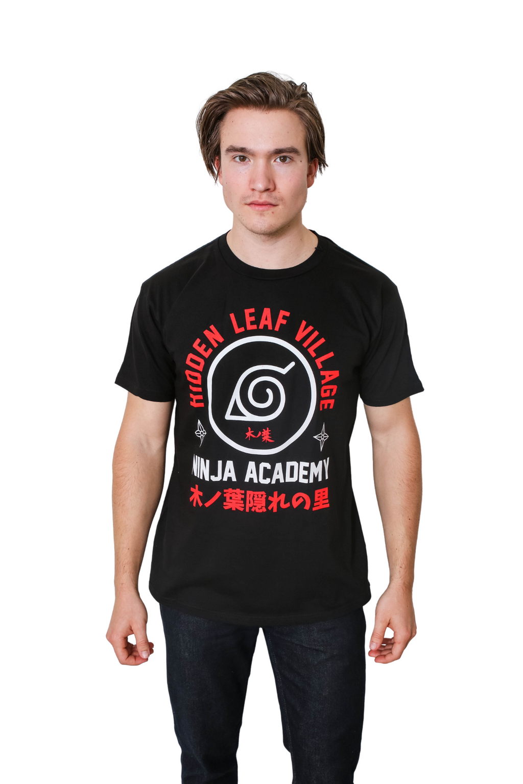 Naruto Shippuden - Ninja Academy Adult T Shirt