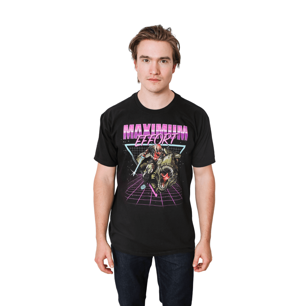 Deadpool Crazy Maximum Effort Marvel Adult T-Shirt