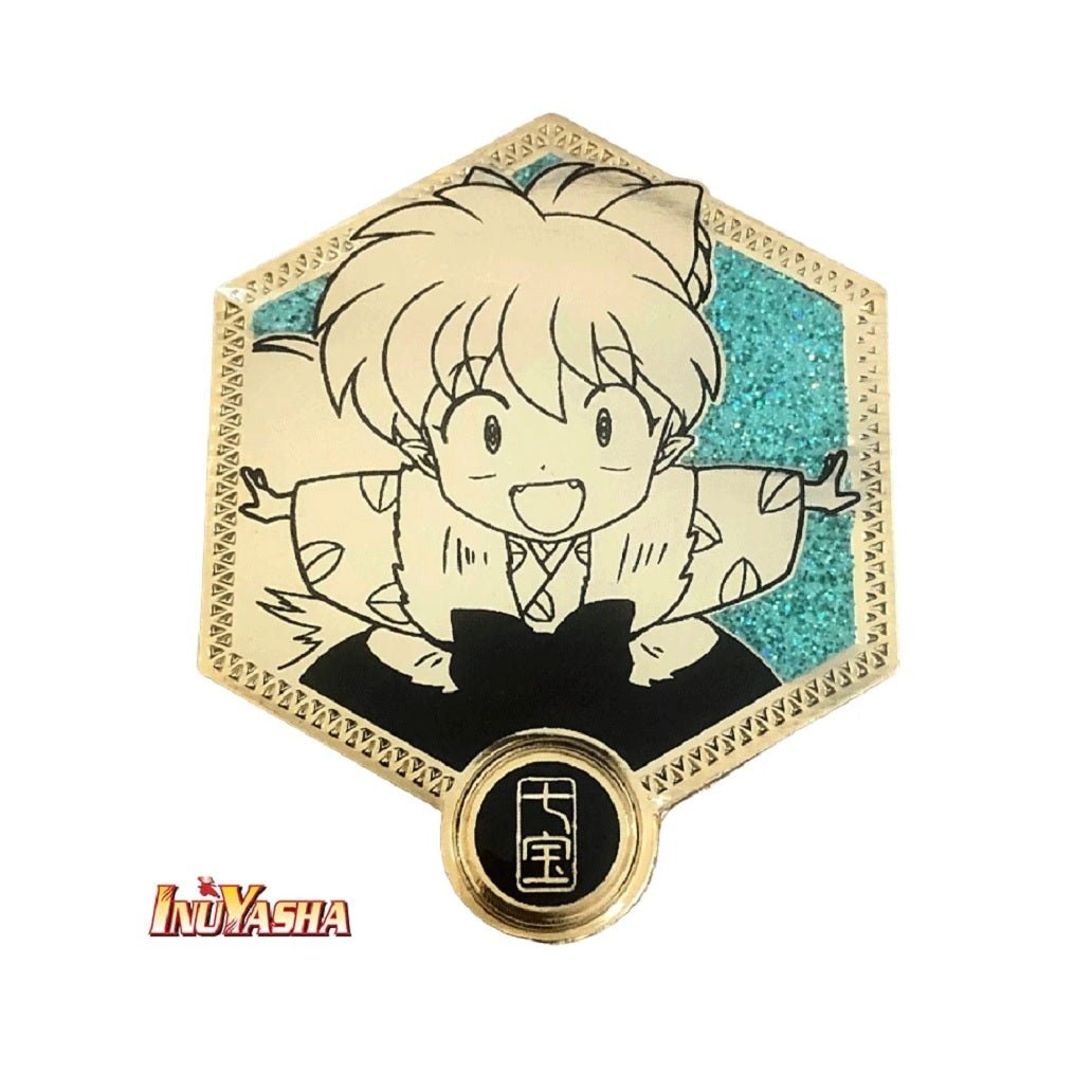 Inuyasha Shippo Golden Series Anime Enamel Pin Set