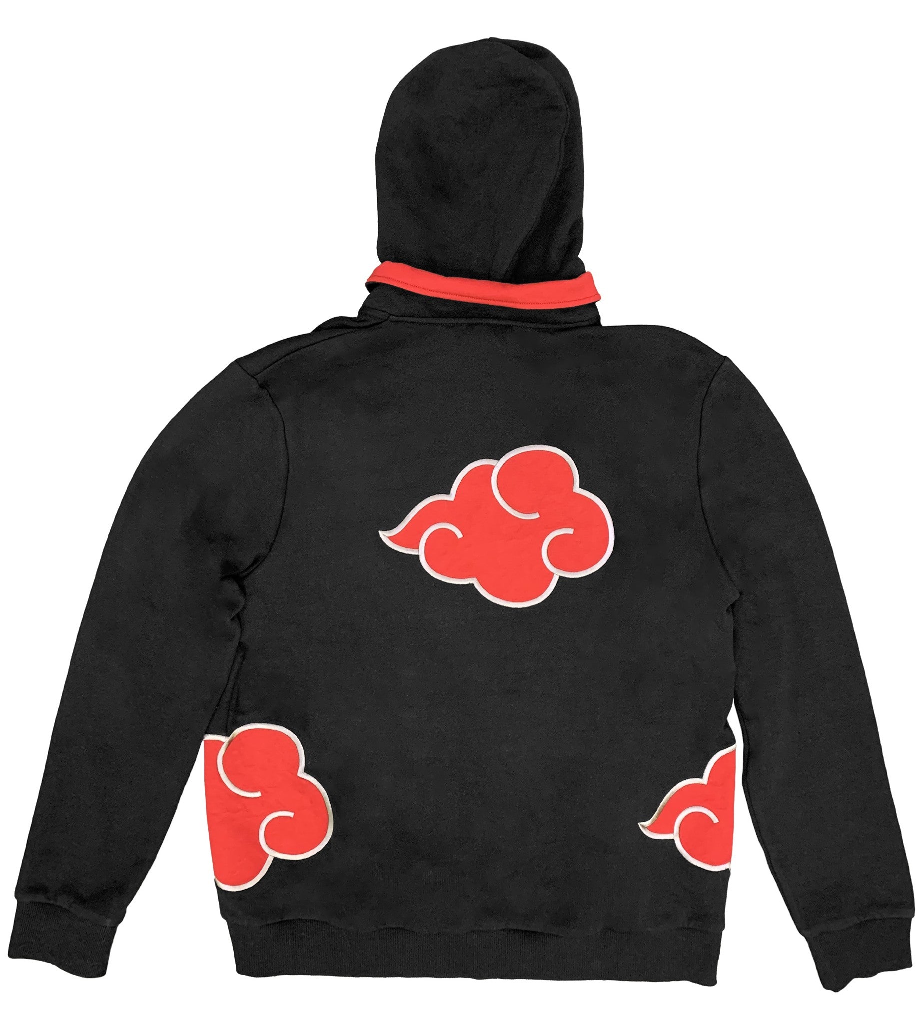 Naruto Shippuden Itachi Akatsuki Hidden Leaf Symbol Cosplay Hoodie With Headband