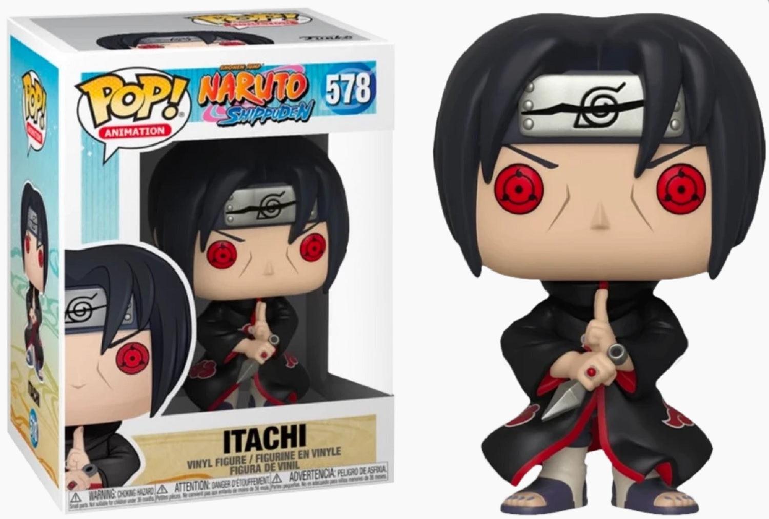 Funko Pop! Naruto - Itachi with Kunai Exclusive Vinyl Figure