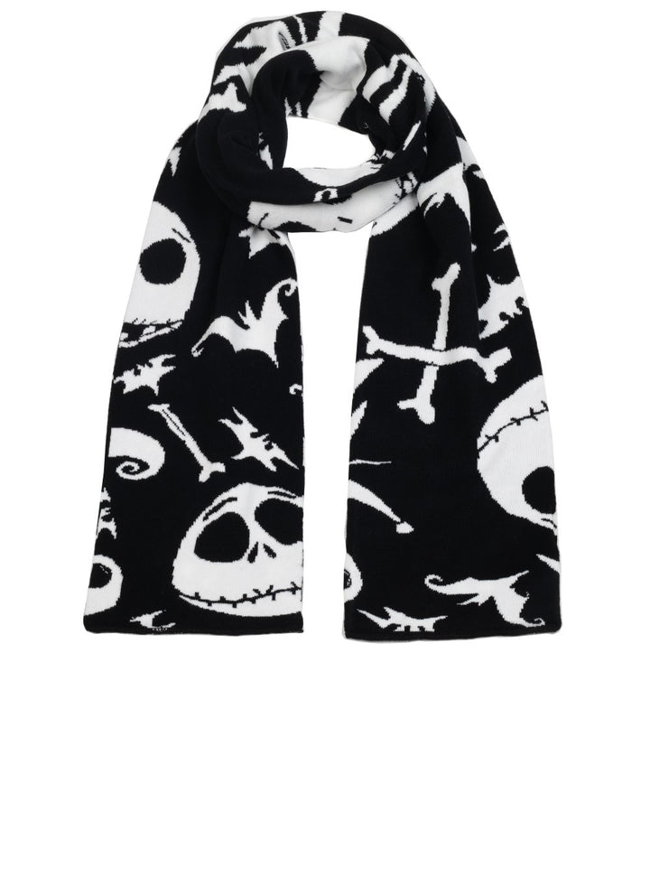 The Nightmare Before Christmas Jack Skellington Winter Hat and Scarf Fan Combo