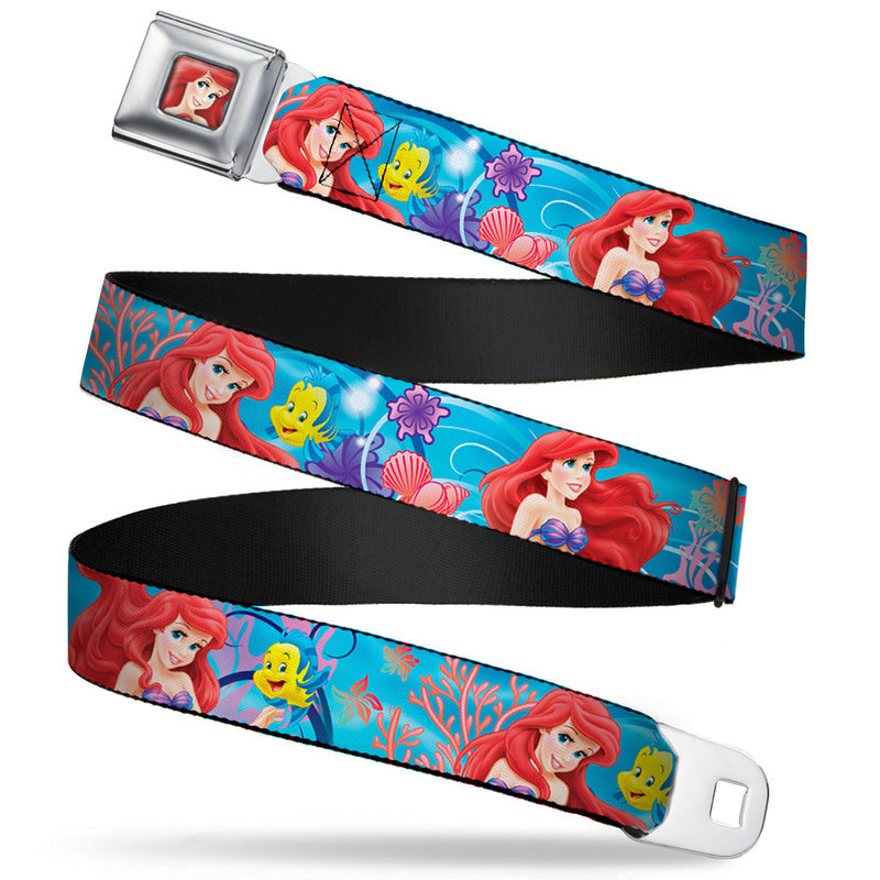 Disney The Little Mermaid Ariel Running Seatbelt Belt