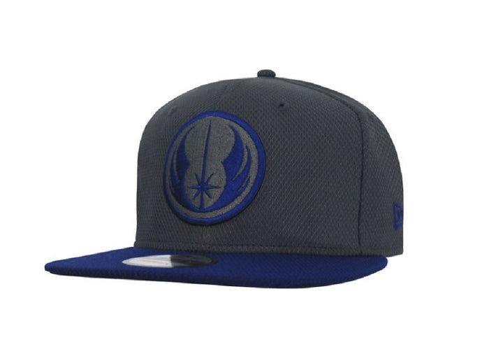Star Wars Jedi Dark Graphite Royal New Era 9Fifty Snapback Cap Hat