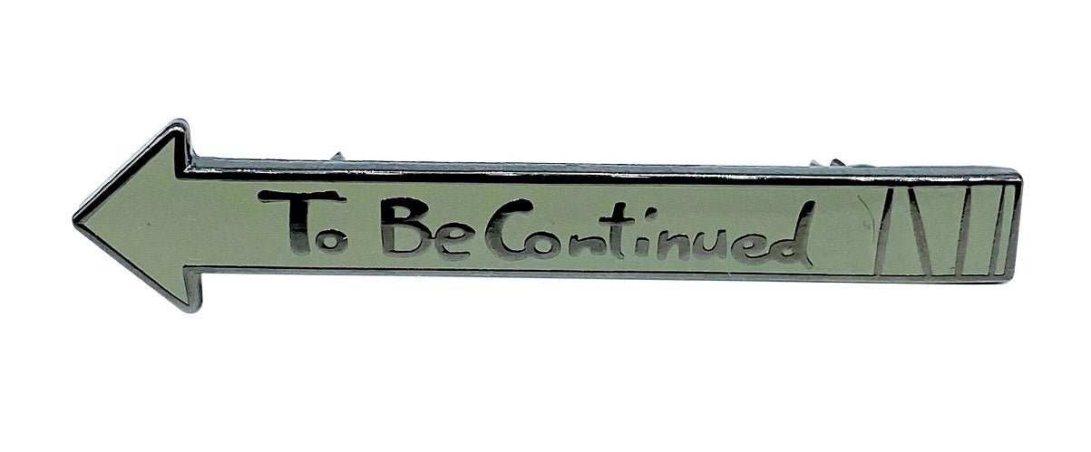 JoJo's Bizarre Adventure To Be Continued Anime Enamel Pin