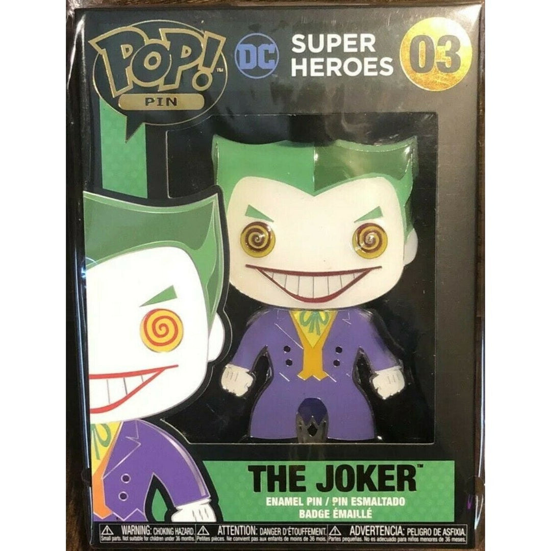 Funko Pop! Pin - DC Super Heroes Joker #03 Enamel Pin