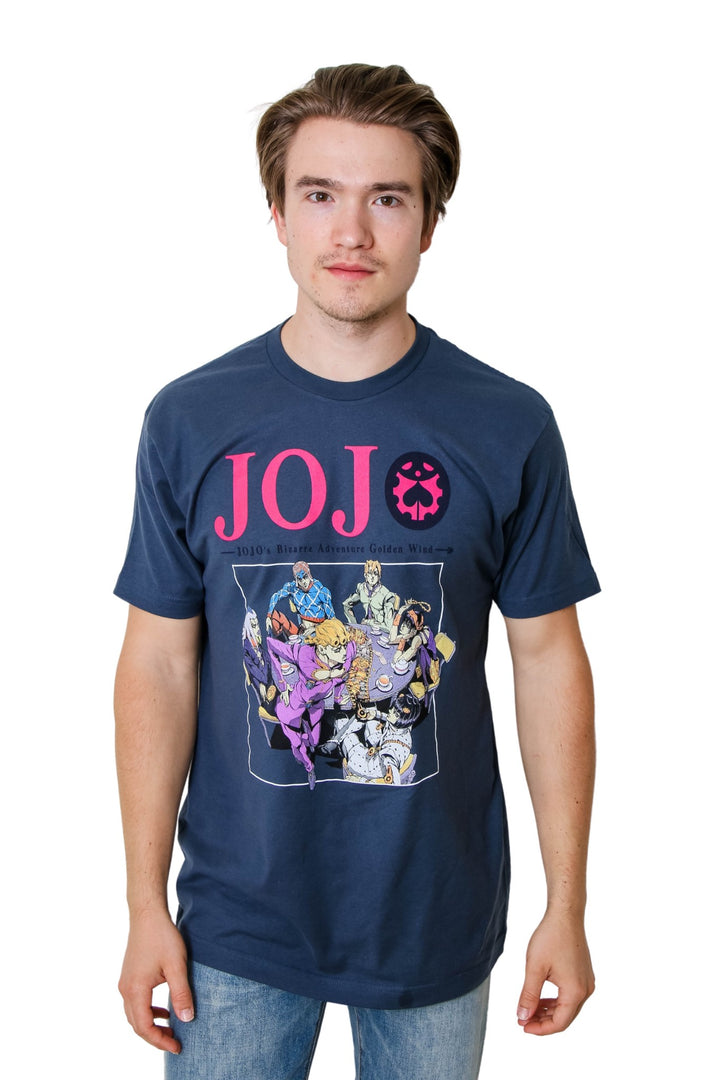 JoJo's Bizarre Adventure Golden Wind Officially Licensed Adult T-Shirt