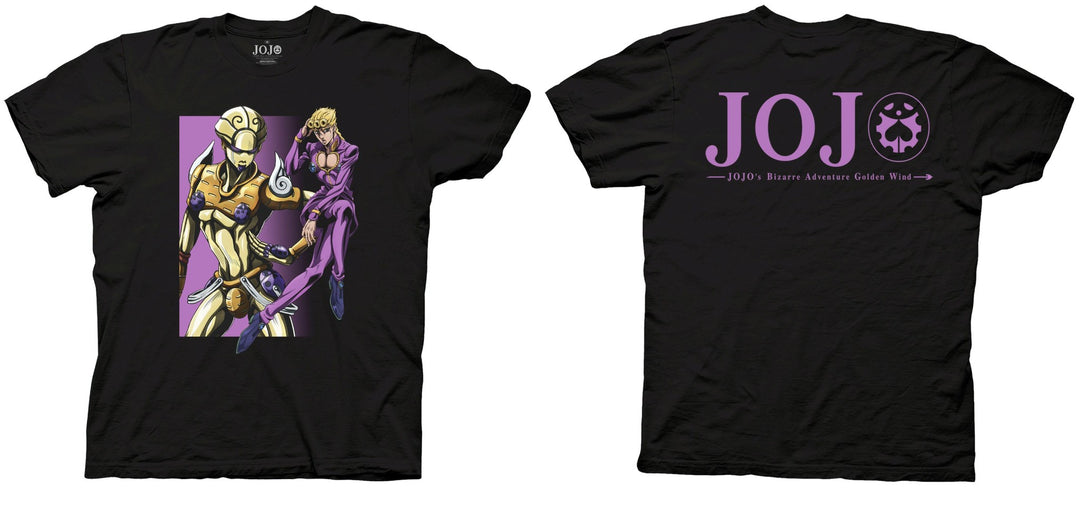 JoJo's Bizarre Adventure S4 Giorno Stages Officially Licensed Adult T-Shirt