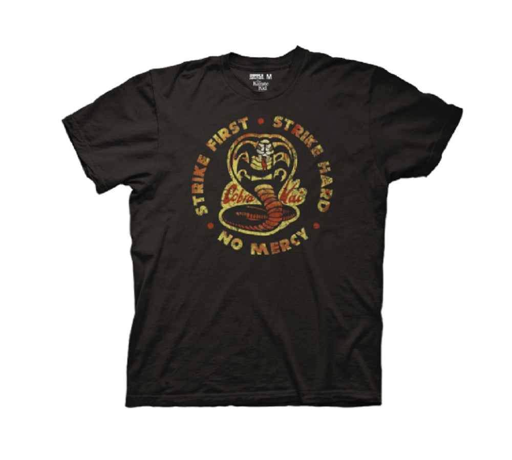 Karate Kid Bloody Cobra Kai Adult T-Shirt
