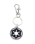 Star Wars Base Metal Imperial Symbol with Stainless Steel Key Chain