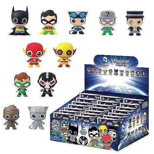 DC Comics 3D Foam Key Ring Series 2 Blind Bag DC Comics Key Chain