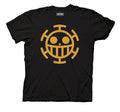 One Piece Trafalgar Law Pirate Symbol Anime Adult T-Shirt