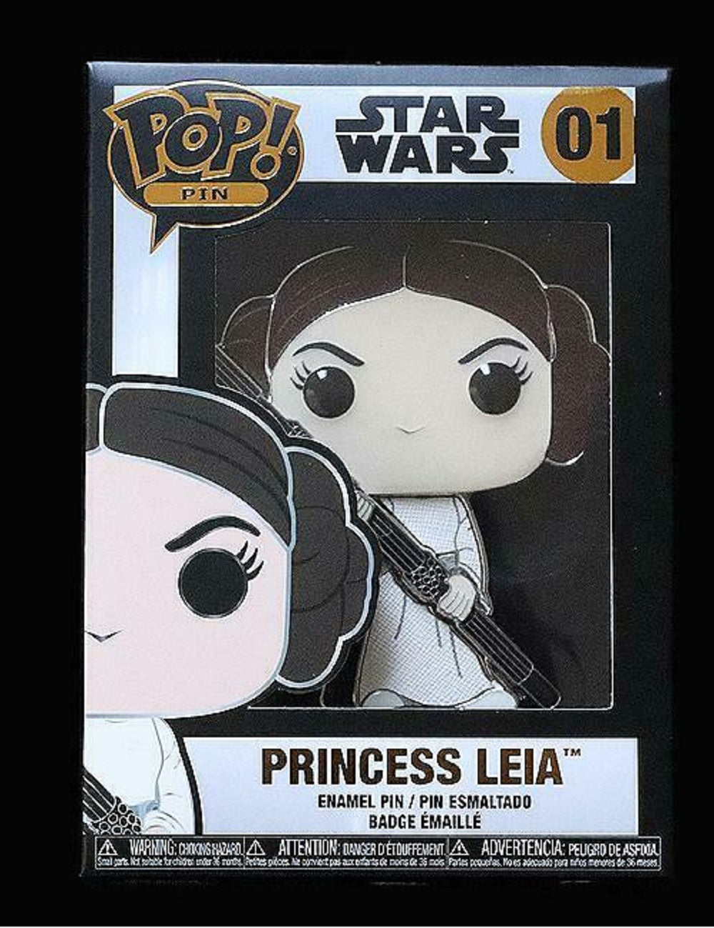 Funko Pop! Pin Star Wars Princess Leia 4" Pin