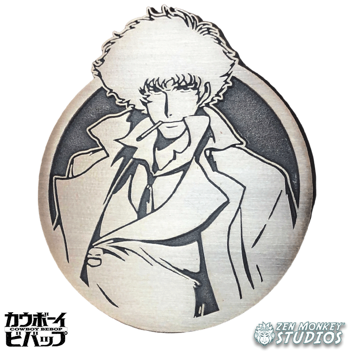 Cowboy Bebop Spike Spiegel Anime Limited Edition Emblem Enamel Pin