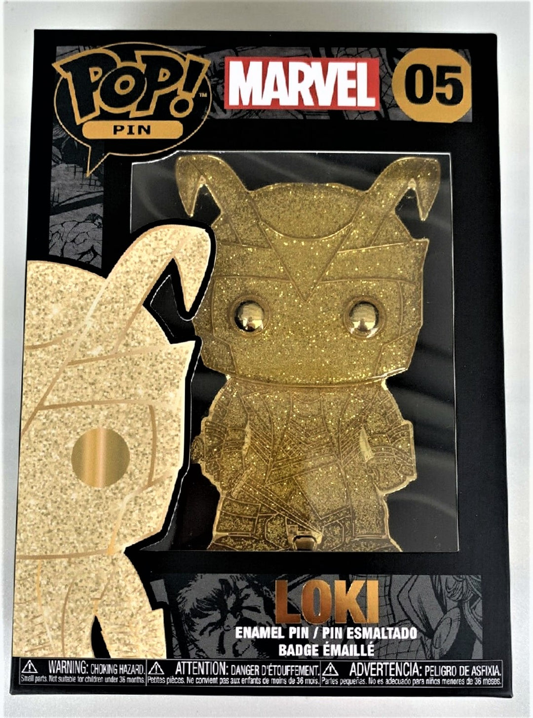 Funko Pop! Pin - Marvel Loki #05 Chase Enamel Pin