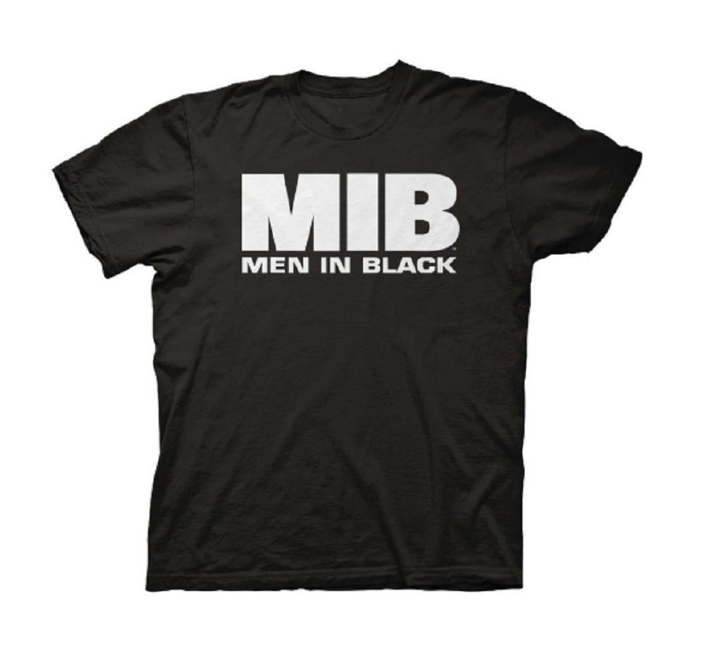 Men in Black Adult Unisex MIB Logo Adult T-Shirt