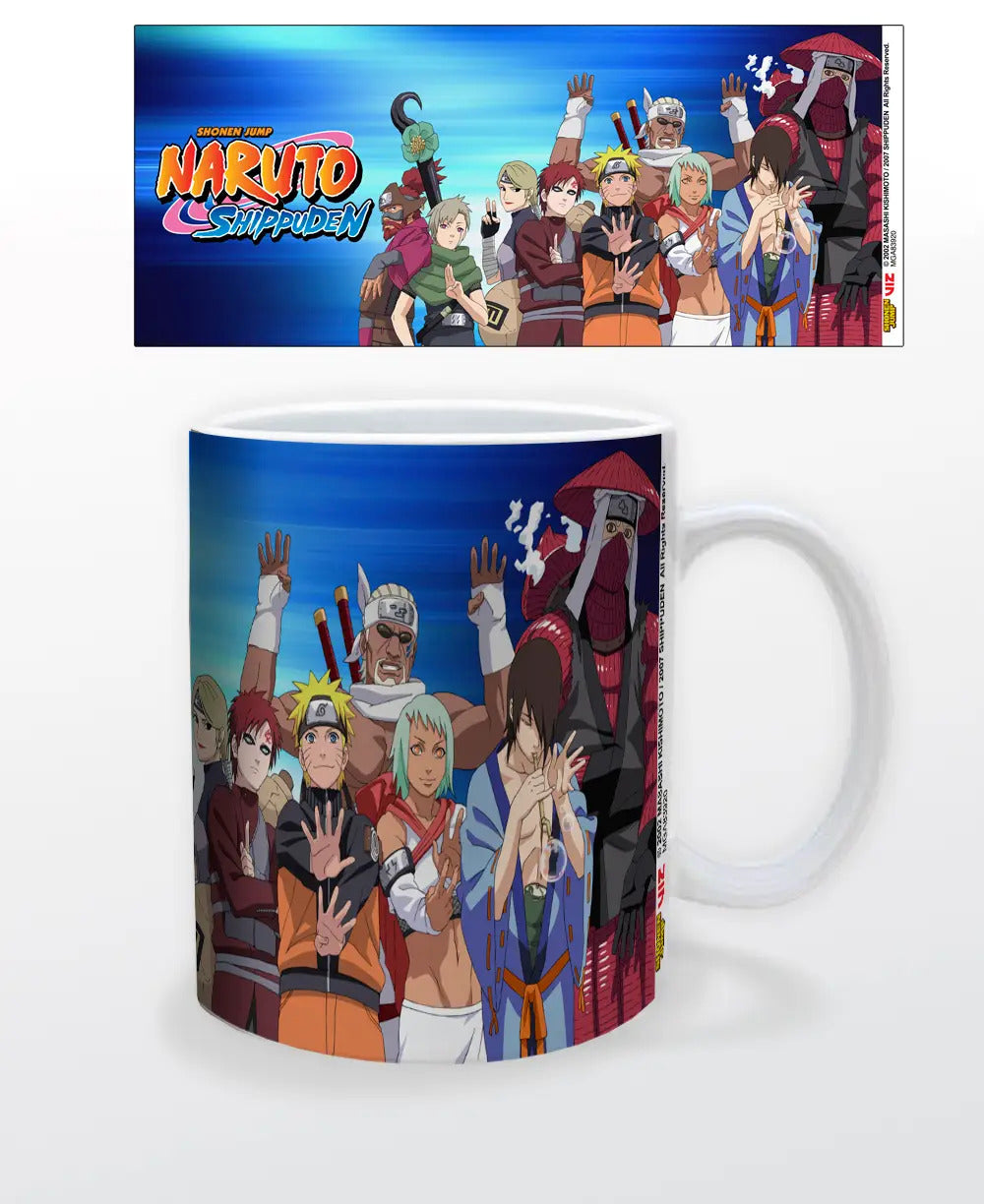 Naruto Shippuden - Jinchuriki Lineup - Ceramic Coffee Mug