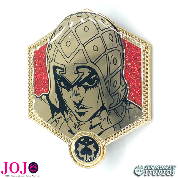 Golden Guido Mista: Jojo's Bizarre Adventure Collectible Pin