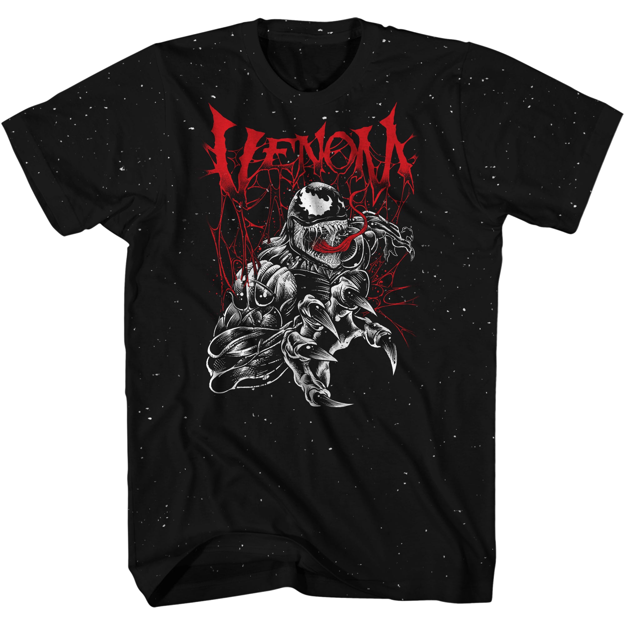 Venom Heavy Metal Marvel Comics Adult T Shirt YourFavoriteTShirts