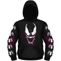 Venom Grin Marvel Comics Officially Licensed Adult Pullover Hoodie