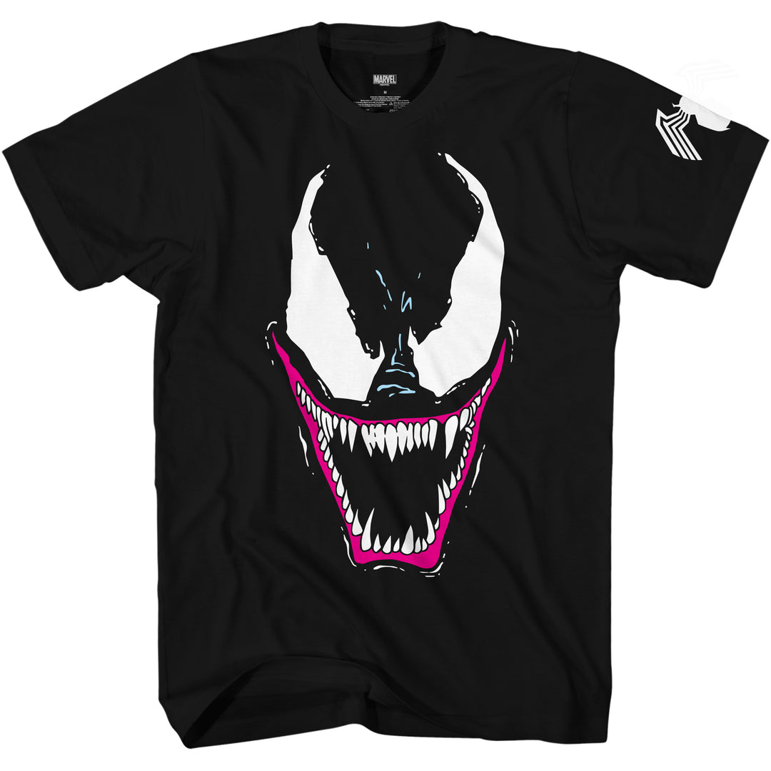 Venom Grin Marvel Comics Officially Licensed Adult T Shirt