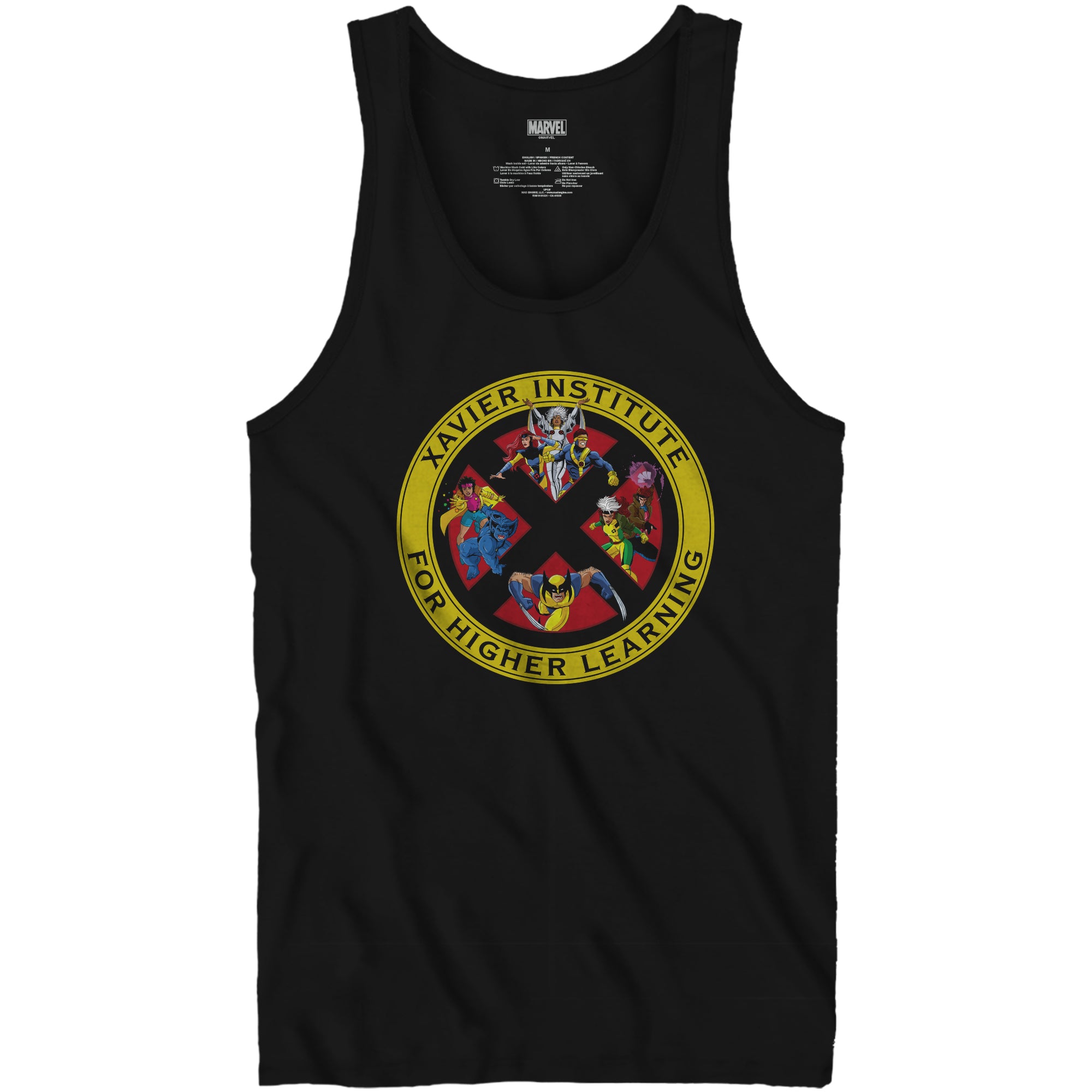 X-Men Xavier School For Higher Learning Marvel Comics Adult Tank Top