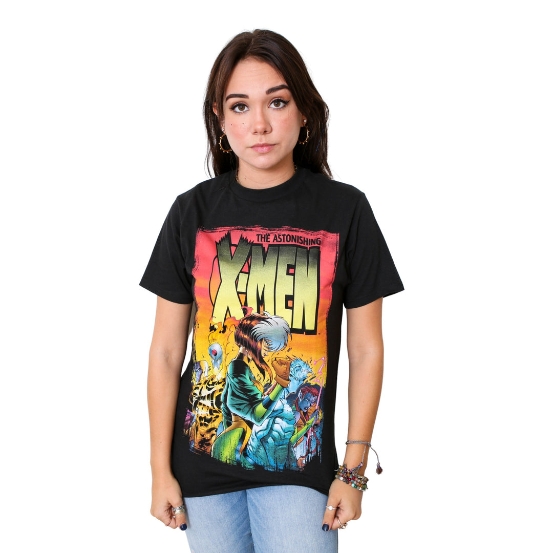 X-Men Age of Apocalypse Rogue And Crew Marvel Comics Adult T Shirt