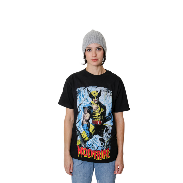 Wolverine 90's Cover By Jim Lee Marvel Comics Adult T-Shirt