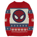 Marvel Spider-Man Symbol Offcially Licesned Adult Holiday Ugly Christmas Sweater