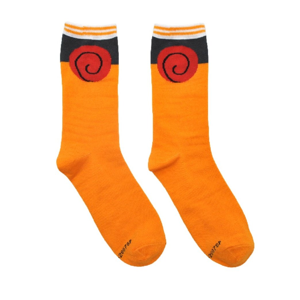 Naruto Shippuden Symbol Anime Crew Socks