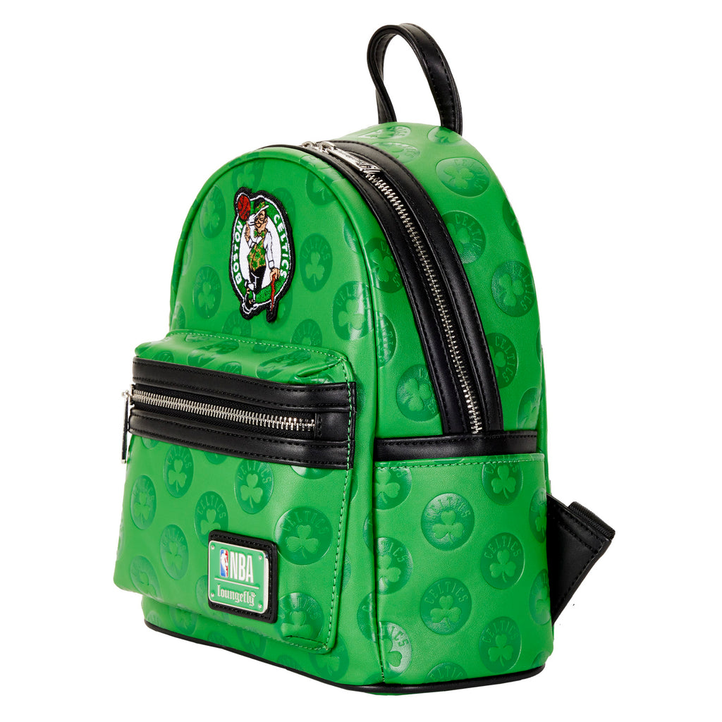 Loungefly NBA Boston Celtics Logo Mini Backpack