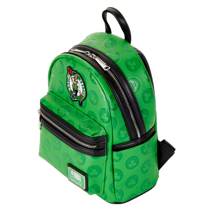 Loungefly NBA Boston Celtics Logo Mini Backpack