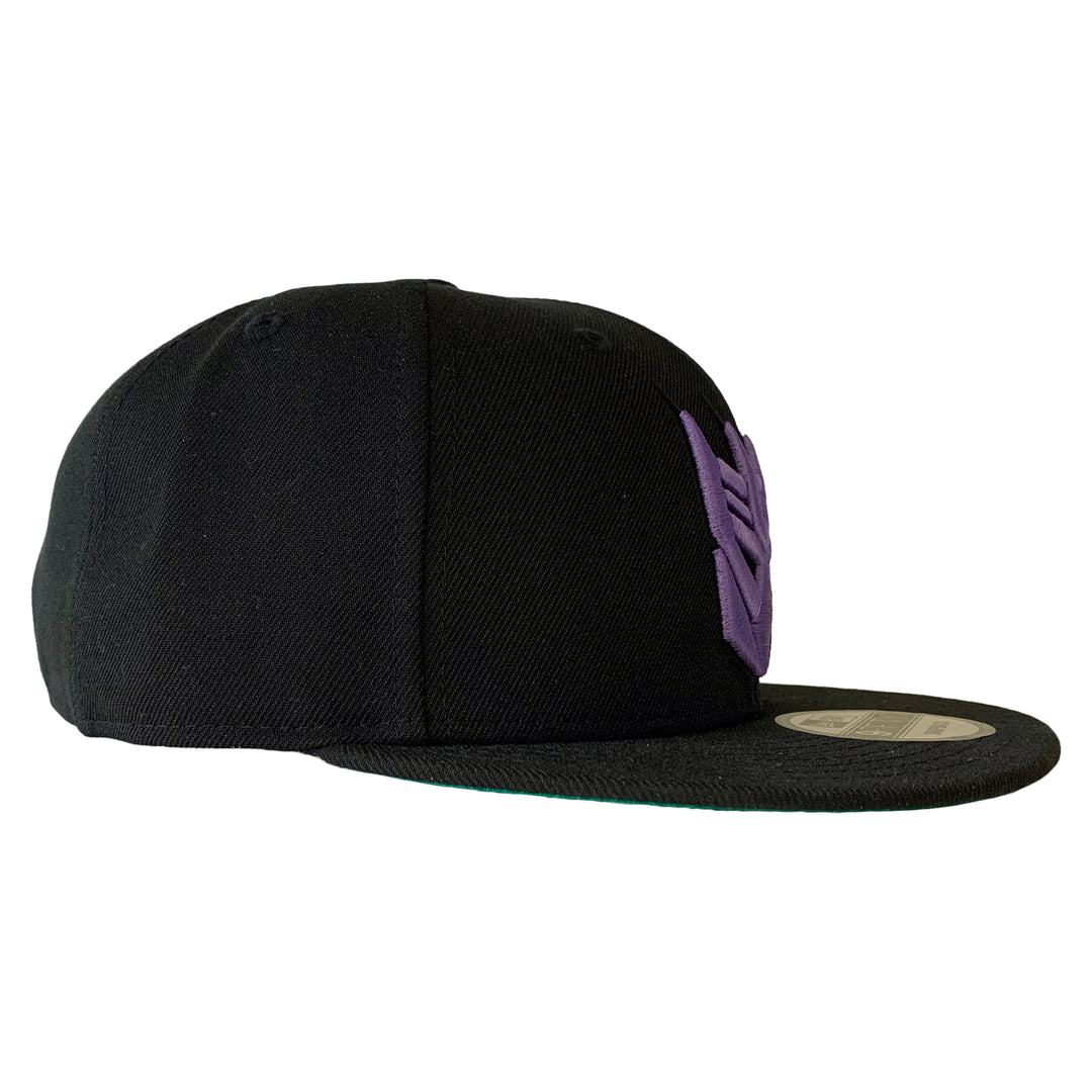 Transformers Decepticons Hasbro New Era 9Fifty Snapback Hat Cap Black Purple
