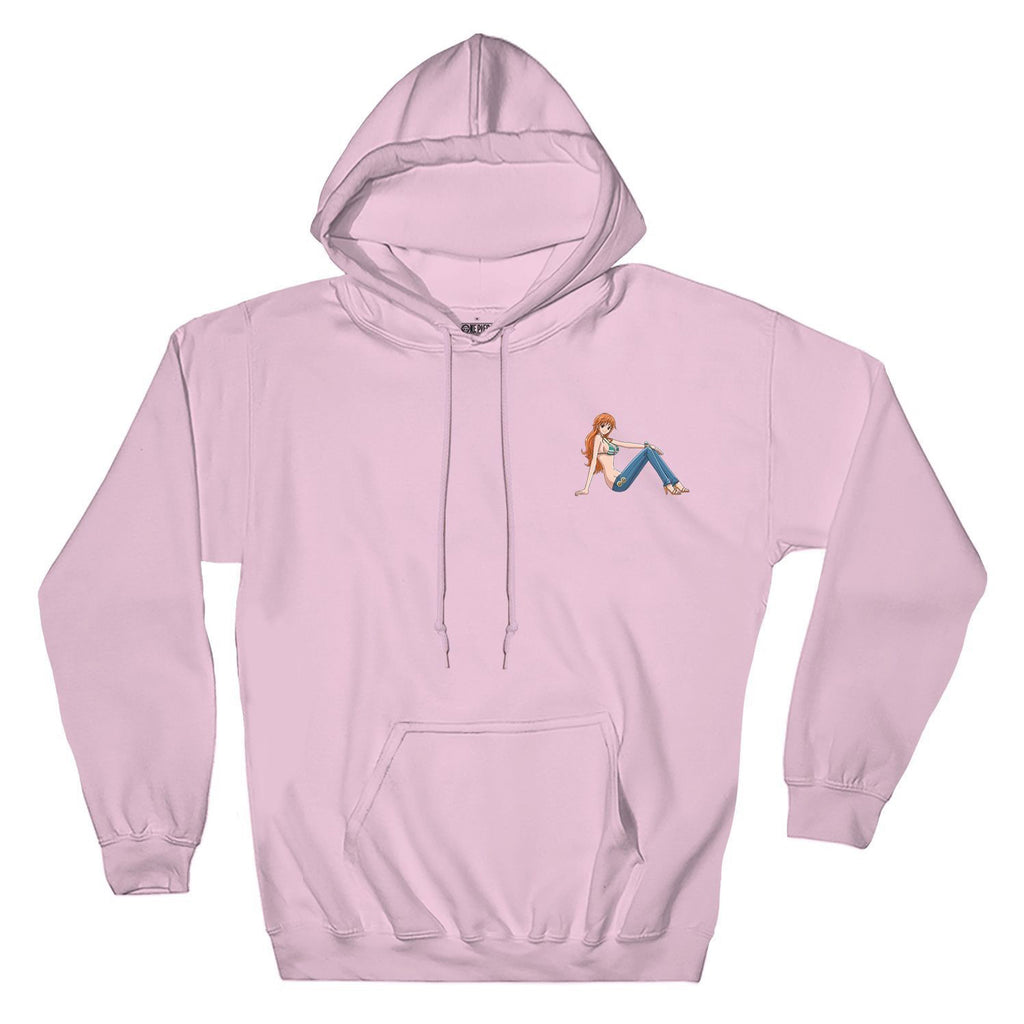 One Piece Nami Cat Burglar With Back Print Officially Licensed Adult Hoodie