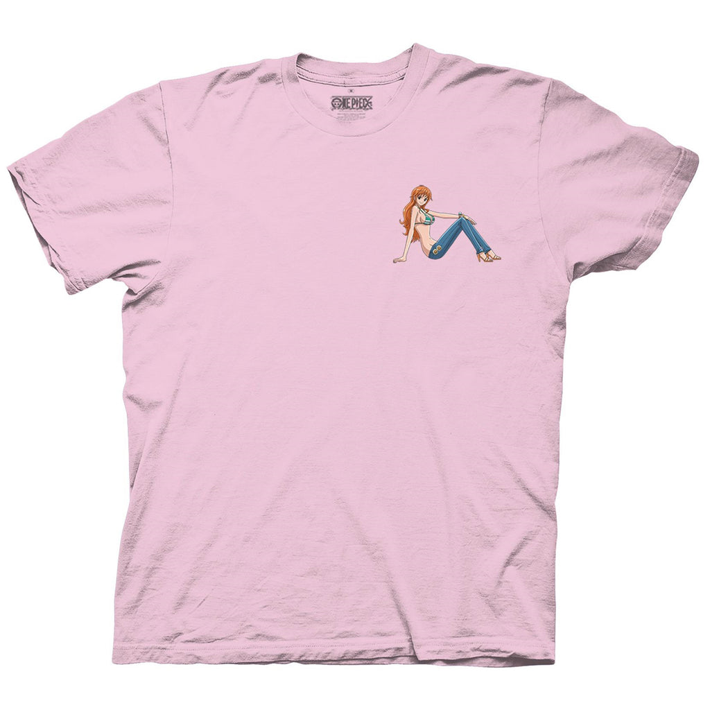 One Piece Nami Cat Burglar With Back Print Officially Licensed Adult T-Shirt