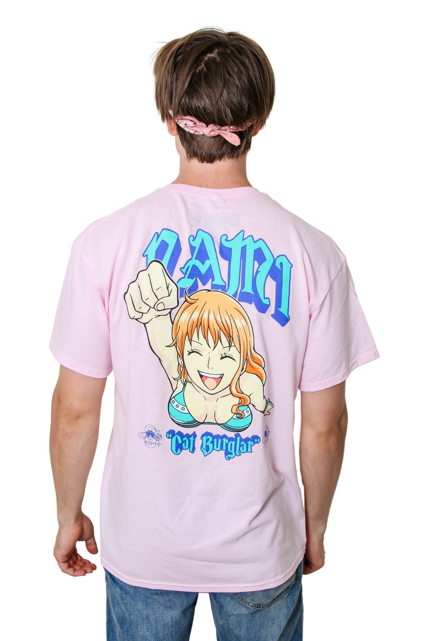 One Piece Nami Cat Burglar With Back Print Officially Licensed Adult T-Shirt