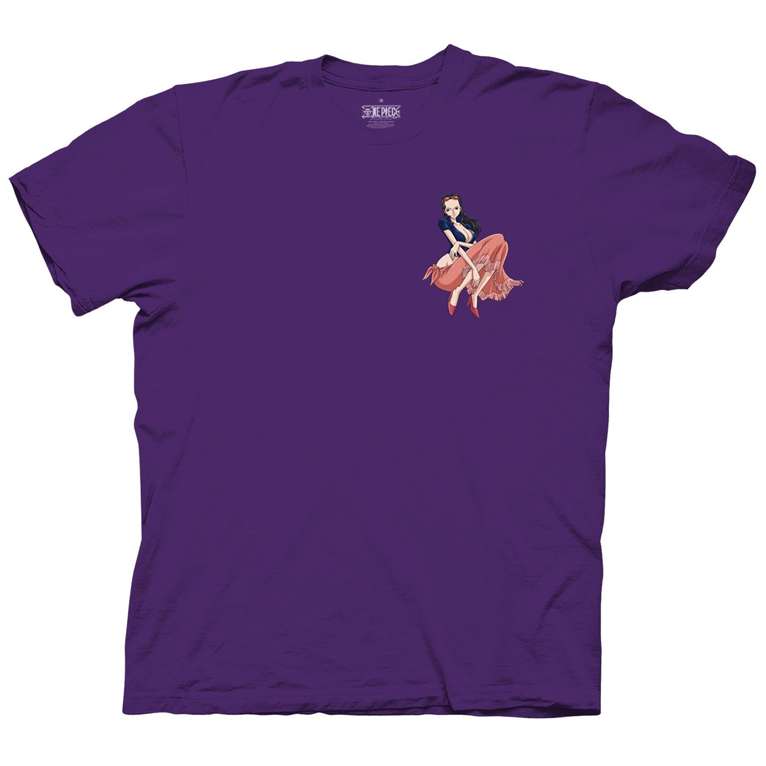 One Piece Robin Devil Child With Back Print Officially Licensed Adult T-Shirt