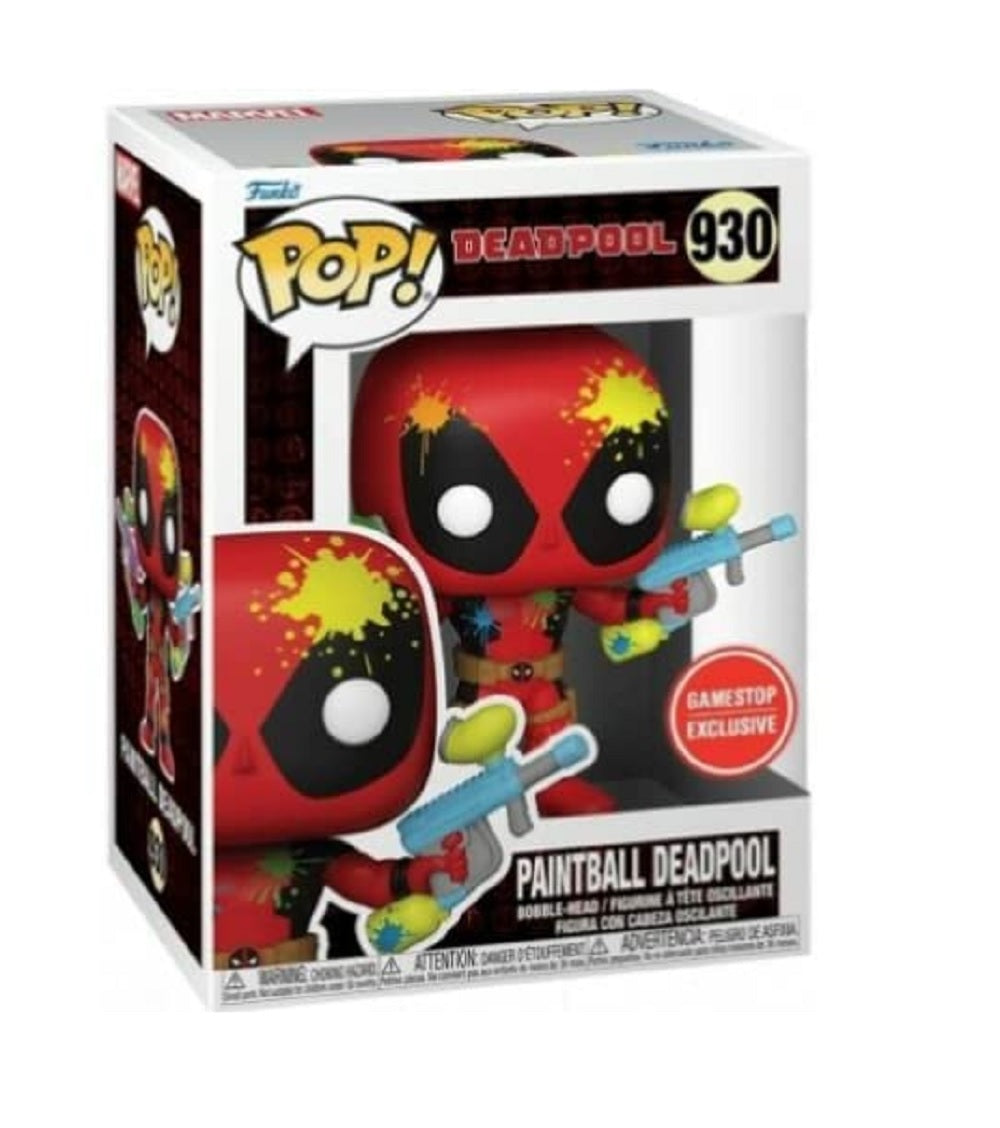 Funko Pop! Marvel Paintball Deadpool Exclusive Vinyl Figure