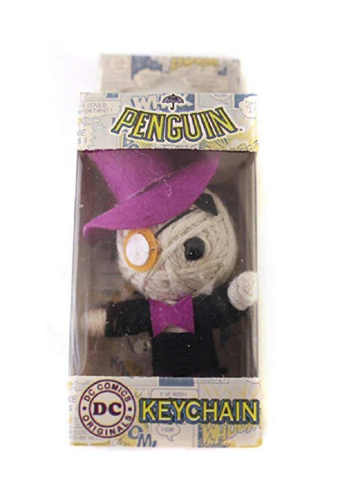 Batman The Penguin String Doll DC Comics Key Chain Keychain