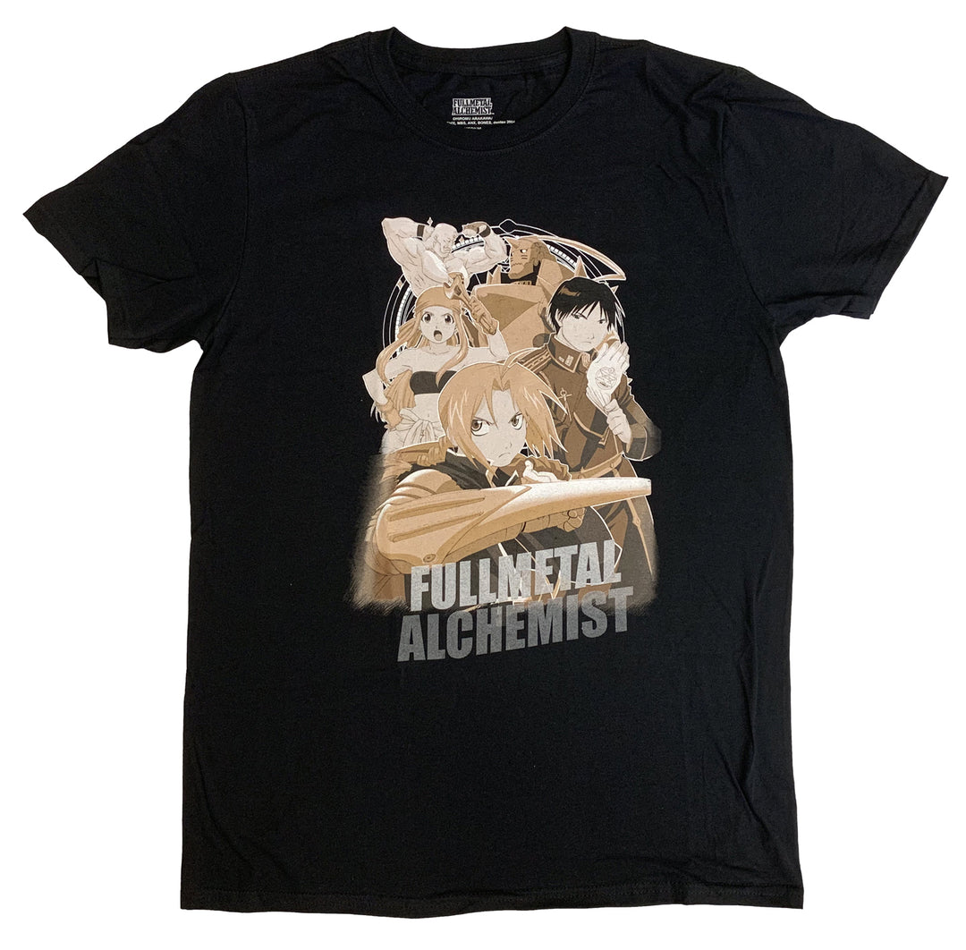 Fullmetal Alchemist Group 2 Anime Adult T-Shirt