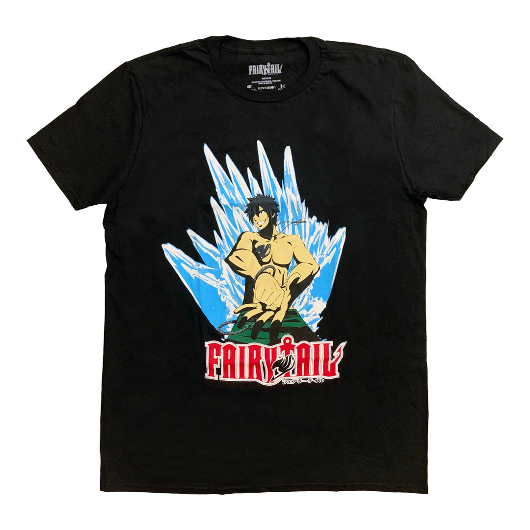 Fairy Tail Gray Full Buster Anime Adult Graphic T-Shirt